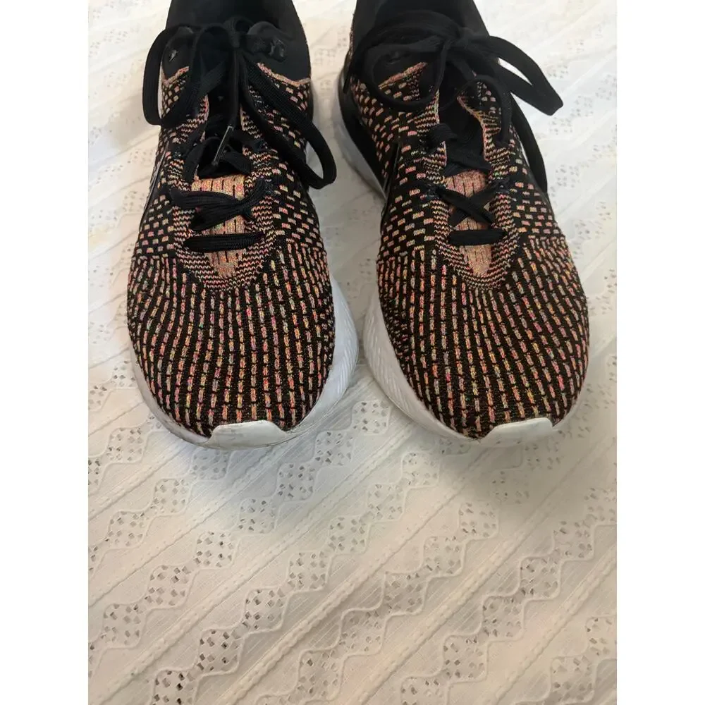 Nike React Infinity Run Flyknit 2 Black Men's Size 11 DH5392-002 Damage